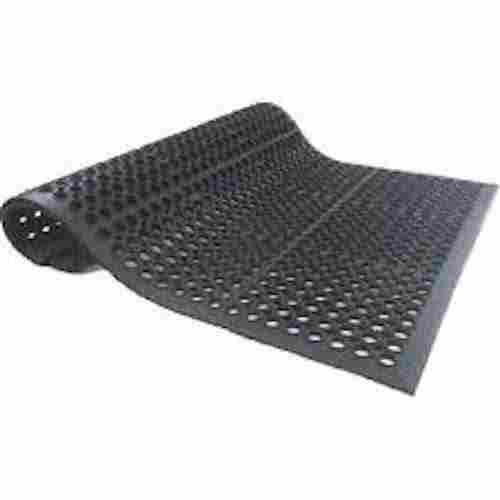 Long Durability And Easy To Clean Black Rectangular Rubber Door Mats