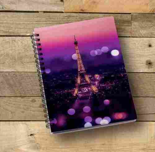 Rectangular Shape Customized Notebook With White Color Fair Pages