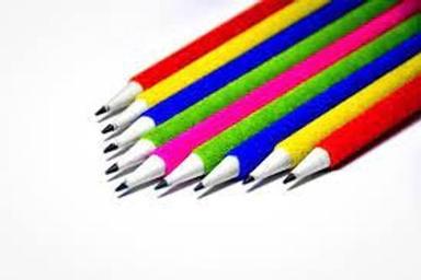 Multicolor Velvet Multi Colors Wood Graphite Pencil