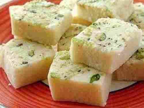 Yummy And Delicious Barfi Made With Pure Desi Ghee 6 Gram Protein, 3 Days Shelf Life