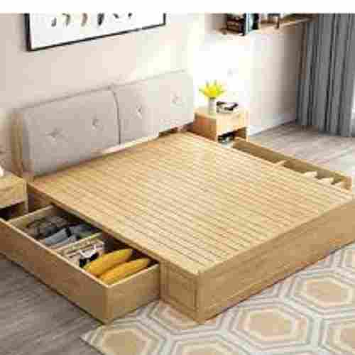 Highly Durable Strong And Termite Proof Modern Wooden Bed For Bedroom