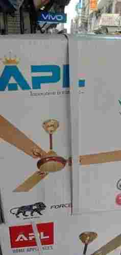 Golden High Quality Apl Ceiling Fan With Light Weight And Portable