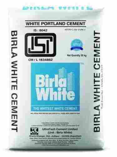 Strong Highly Durable Moisture Free Birla White Portland Cement