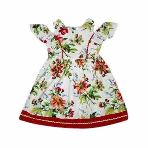 Printed Cotton Baby Frock 