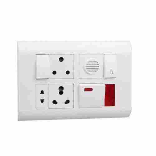 White Module Modeler Electrical Switch Board For Domestic And Industrial Use