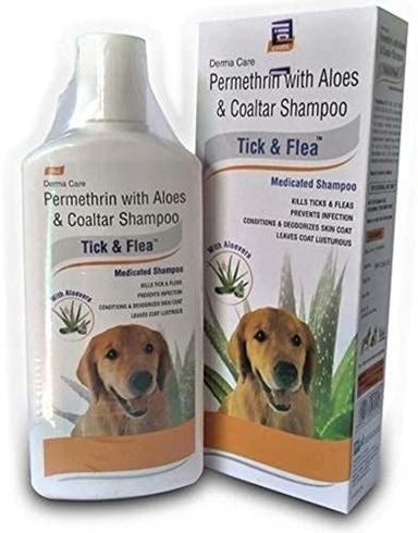 Permethrin Aloes And Coaltar Medicated Shampoo  Application: Dog