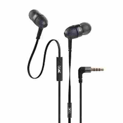 Black Color Light Weight Boat Bassheads 102 In Ear Wired Earphones With Mic