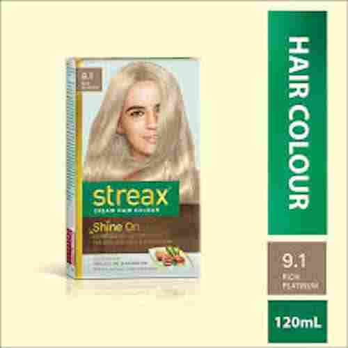 Ayurvedic Herbal Silky And Smooth Shiny Streax Natrurale Hair Color 