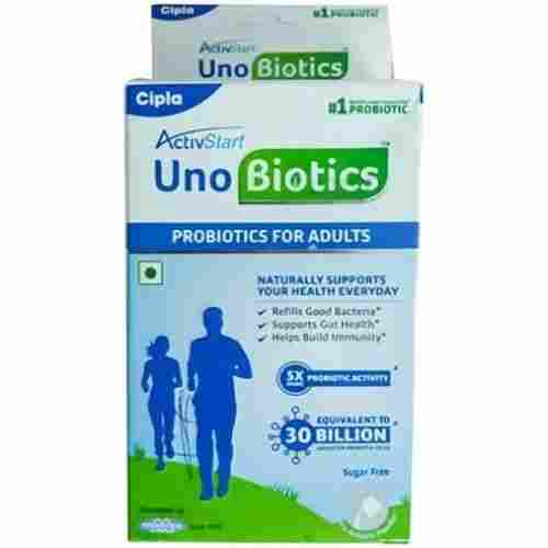 Cipla Activstart Uno Biotics Probiotics For Adults Helps Build Immunity