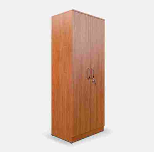 Solid Wood Home Furniture Brown Storage Two Door Wardrobes Wooden Almirah