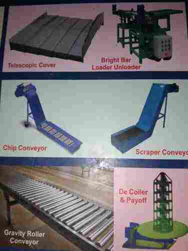Reliable Service Life Strapping Construction Bright Bar Loader Unloader Conveyor
