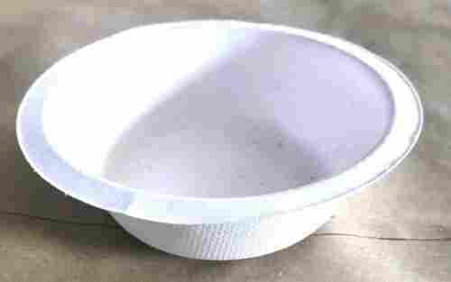 Eco Friendly And Leakproof With Lightweight White Round Disposable Paper Bowl
