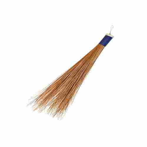 Lightweight Natural Coconut Brown Broom Sticks For Home Floor Cleaning