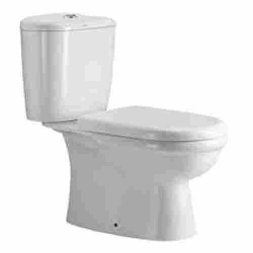 Long Durable Ceramic Glossy Finished White Floor Mount Western Toilet Sanitary Ware