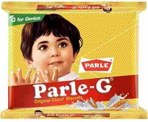 Pack Of 100 Gram Brown Rectangular Shape Parle G Biscuit Crispy And Crunchy