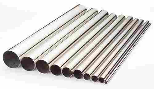 Silver Round Seamless Stainless Steel Tube Length 3 Meter For Chemical Handling