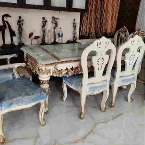 Solid And Rigid Strong Considerable Durable Wooden Dining Table Set