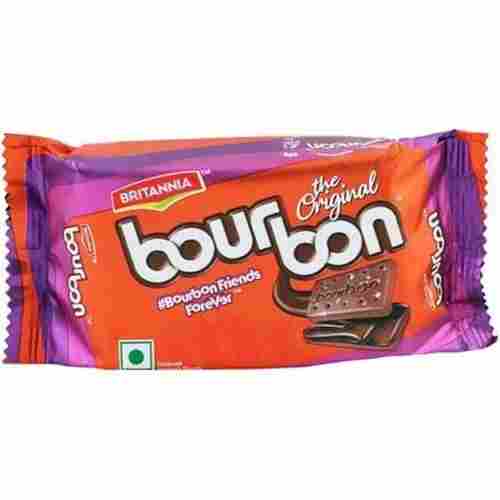 Sweet And Delicious Britannia Bourbon Biscuit With Chocolate Flavor 