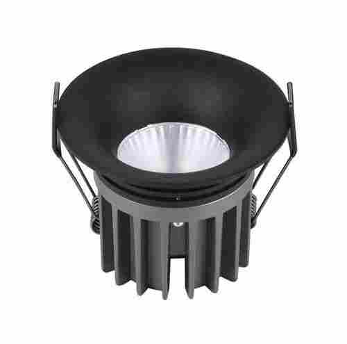 Light Weight And Energy Efficient Round Black Kurve Led Cob Light For Home 