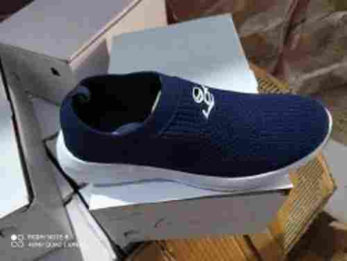 Comfortable Blue and White Color Fancy Design Mens Casual Shoes with Low Heel