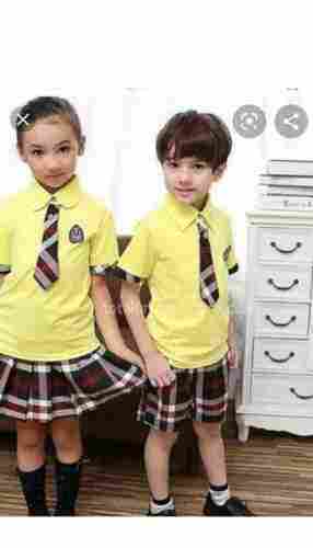 French Terrain Summer Kids School Uniforms Made With Cotton And Cashmere