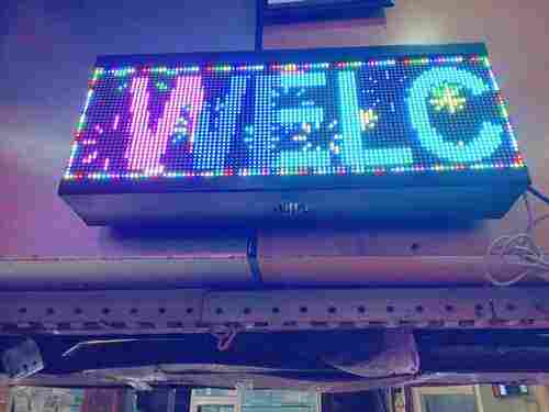 Multi Color Led Display Used In Malls, Market And Office
