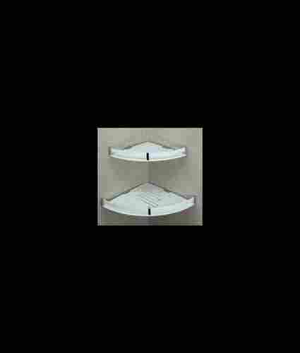 Reliable Service Life Water Resistance Ruggedly Constructed Wall Mounted Bathroom Corner Shelf