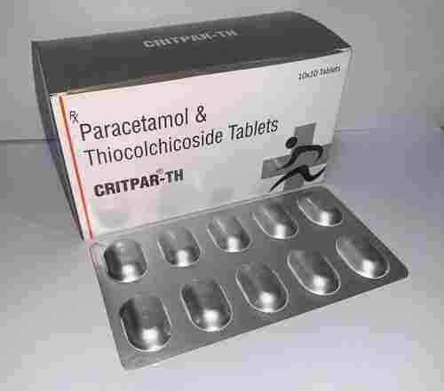 Critpar-Th Paracetamol And Thiocolchicoside Tablets