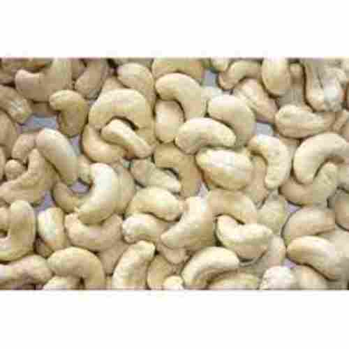 White Whole Curved Dry Cashew Nuts With 3 Month Shelf Life Good For Health