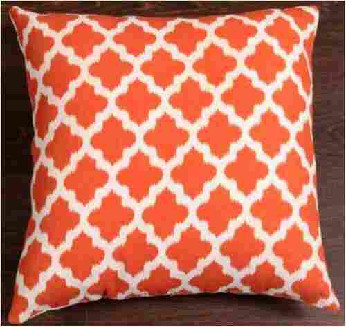 Printed Square Cotton Cushion Cover With Zipper