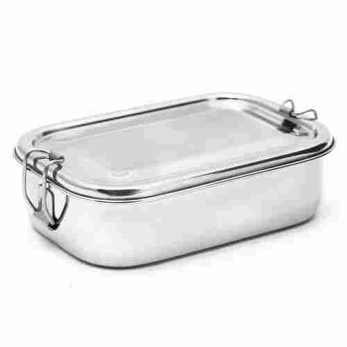 Leak Proof Lightweight Rectangle Stainless Steel Lunch Box For School Kids
