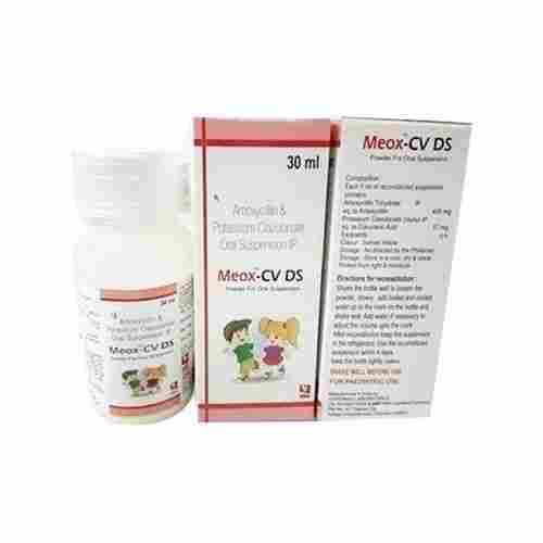 Meox-CV DS Amoxicillin And Potassium Clavulanate Antibiotic Oral Suspension, 30 ML