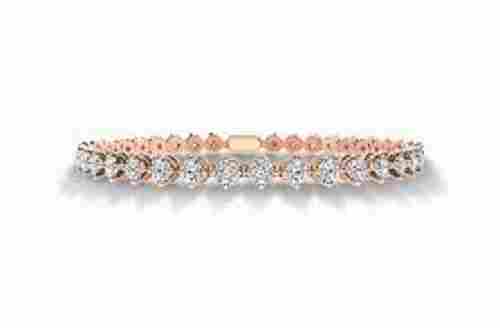 Elegant And Trendy Stylish Looking Delicate Sterling Silver Cubic Zirconia Bracelet