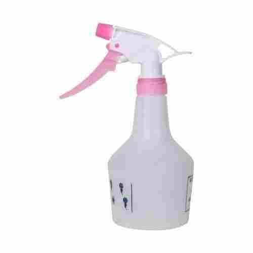 White And Pink Pvc Plastic Trigger Spray Bottle Capacity 250 Ml Height 9 Inch