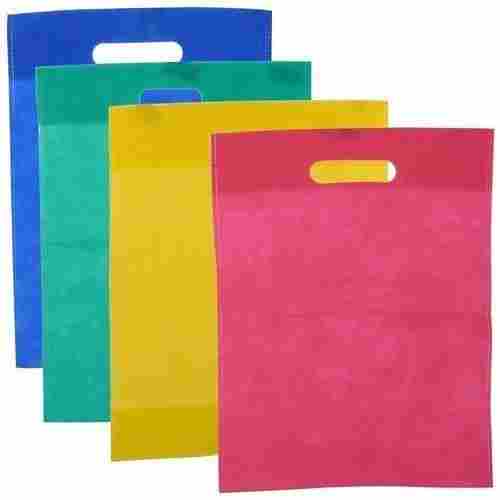 Disposable Grocery And Shopping Light Weight D Cut Non Woven Carry Bag With Handle