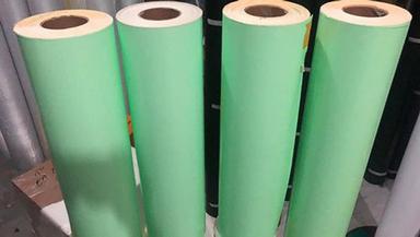 Green Glow In Dark Self Adhesive Vinyl Roll For Stickers And Signage Making