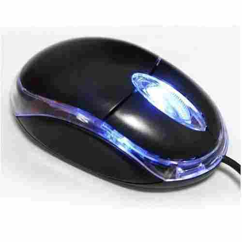 Led Light Scrolling Lightweight And Smooth Finish Usb Wired Computer Mouse