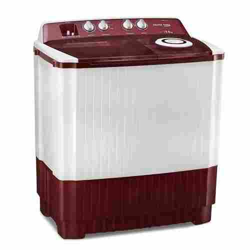 Easy To Use Less Power Consumption Top Loading Burgundy Semi Automatic Washing Machine 