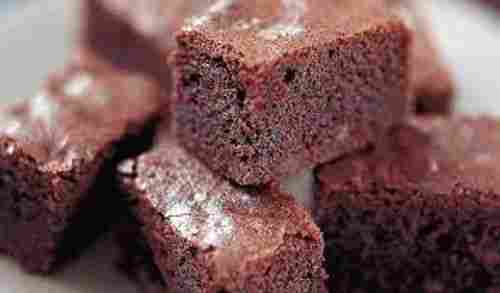Tasty Delicious Mouthwatering Best Quality Ingredients Dark Chocolate Brownie