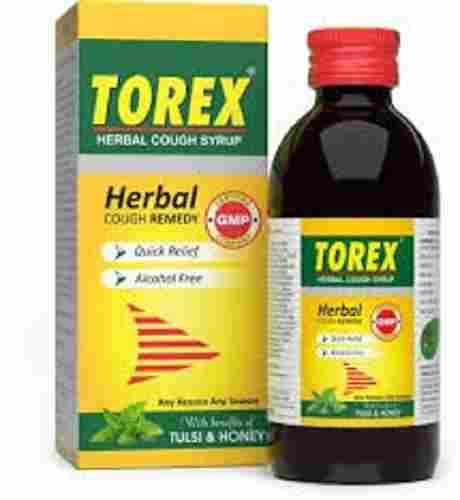 100 Ml Herbal Cough Relief Syrup With Tulsi And Honey