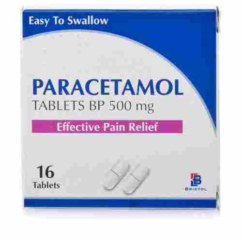 Paracetamol Tablets Bp 500 Mg, 16 Tablets