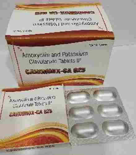 Amoxyciline And Potassium Clavulanate Tablets, 1x10 Tablet Pack