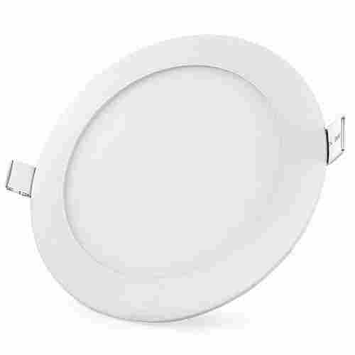 White Round Shaped Polycarbonate Materialised 9w Led Panel Light