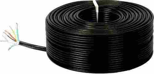 White Stranded Conductor Type 6 Core Number Black Electrical Cable Wire 