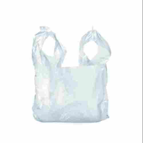  Plain W Cut White Biodegradable Transparent Carry Bags