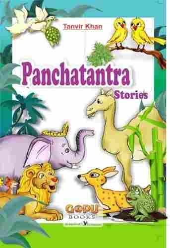 Rectangle Shape Student English Panchatantra Kids Story Book 