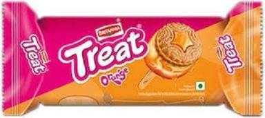 Crunchy And Crispy Delicious Mouthwatering Sweet Taste Britannia Treat Orange Biscuit Fat Content (%): 15 Percentage ( % )