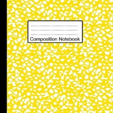 Hexagonal Long Lasting And Student Friendly Soft Cover Composition Note Book Used For Writing