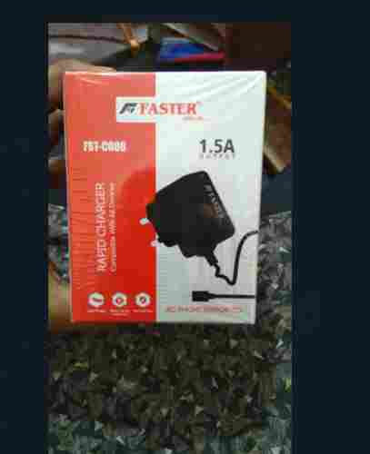 Faster 1.5a Output Rapid Charger Jio Phone Supported For Mobile Charging