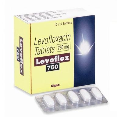 Levoflox 750 Mg Levofloxacin Antibiotic Tablets, 10X5 Pack Storage: Toom Temperature